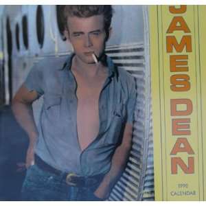James Dean 1990 Calendar Old Store Stock Re Shrinked Wrapped After 