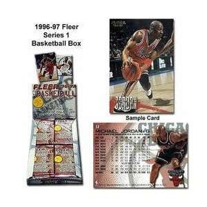 Fleer 1996 97 NBA Series One Unopened Trading Card Box:  