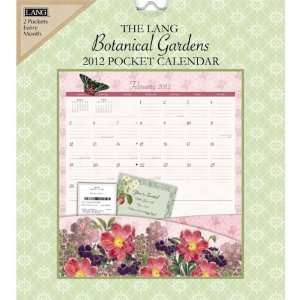  Botanical Gardens 2012 Pocket Wall Calendar Office 