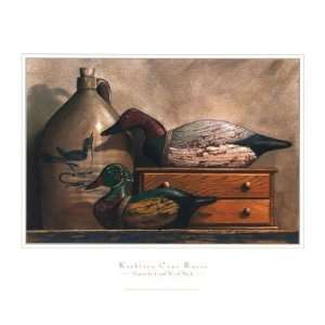  Canvasback and Wood Duck Finest LAMINATED Print Kathleen 