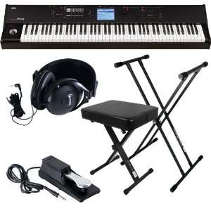 Korg M50 88 88 key Music Workstation Synthesizer KEY ESSENTIALS BUNDLE