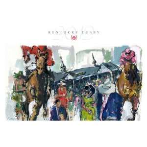 2012 Official Kentucky Derby Art Limited Edition Print   Horse Racing 