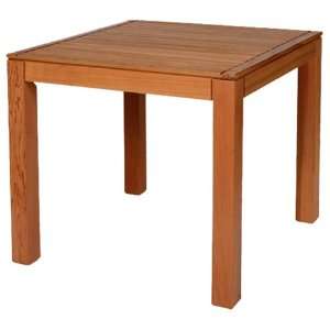   Square Western Red Cedar Table by Cedar Delite: Health & Personal Care