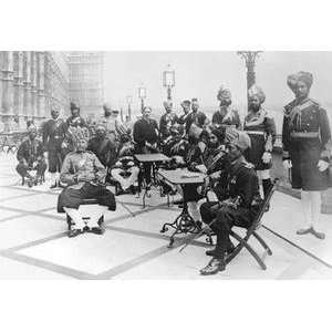  Vintage Art Indian Officers, London   04417 9: Home 