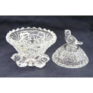  Crystal Bird shaped Dish Beauty