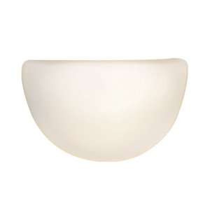  Vaxcel Inns Brook 1 Light Wall Sconce in White   WS29964W 