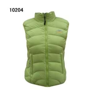   Down Proof Nylon Fabric Down Vest For Women Snow Wear Skiing Clothing