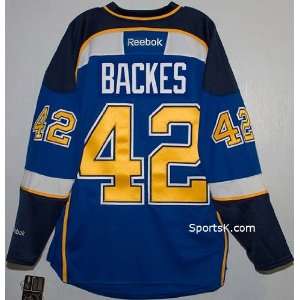  David Backes St. Louis Blues Jersey Size Large (In Stock 