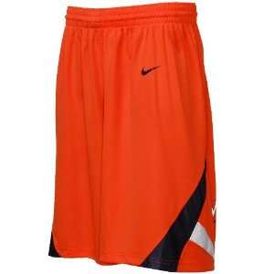  Nike Virginia Cavaliers Orange Replica Basketball Shorts 