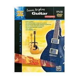  Alfreds Max: Learn to Play Guitar Complete (Book and DVD 