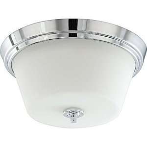  Bento Two Light Flush Mount in Polished Chrome