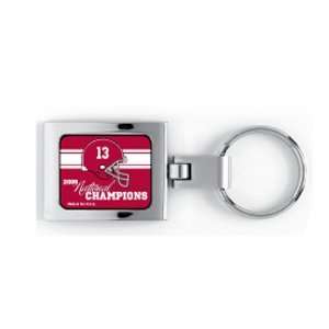   BCS National Champions Domed 13X Champs Keychain 