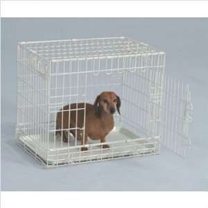   Door Wire Dog Crate Size: Small, Color: Gold (As Shown): Pet Supplies