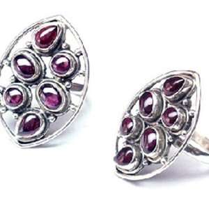  Ring silver Heaven garnet.   Taille 58 Jewelry