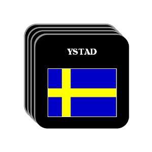  Sweden   YSTAD Set of 4 Mini Mousepad Coasters 