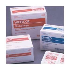 WEBCOL Alcohol Preps (Sterile)   Medium, 2 ply, 200 per box   Model 