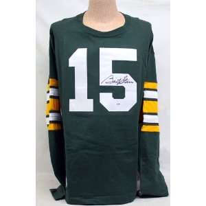  Bart Starr Signed Jersey   Throwback Psa dna Everything 