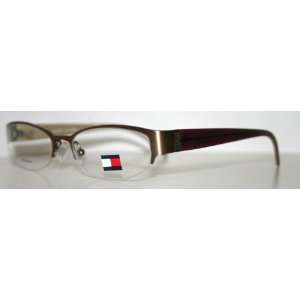  TOMMY HILFILGER 3253 BROWN Rimless Eyeglass Frames 