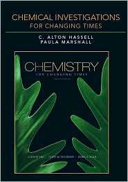 Chemical Investigations for Chemistry for Changing Times, (0321612450 
