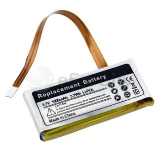 High Capacity Li Ion Replacement Battery+Tool for Zune 1st Gen 