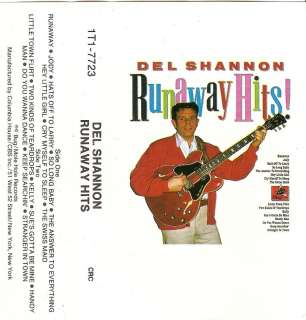 Runaway Hits   Del Shannon (Cassette 1982) in NM 081227105648  