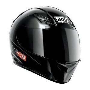  AGV K 3 Black Full Face Helmet (M): Automotive