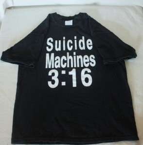 Suicide Machines L T shirt 316 Oh Hell Yeah Rock  