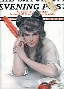 1916 COLOR Cover ART. Z.P. NIKOLAKI. Penetrating Eyes  