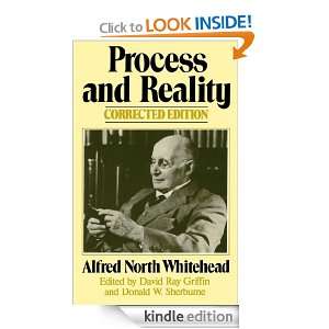 Process and Reality (Gifford lectures) Alfred North Whitehead, David 