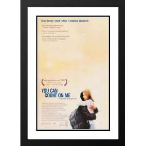  You Can Count On Me 20x26 Framed and Double Matted Movie 