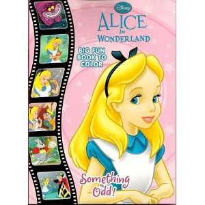  Disney Alice in Wonderland Big Fun Book to Color 