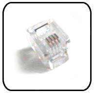 50 RJ 11 RJ11 TELEPHONE MODULAR PLUG PLUGS  