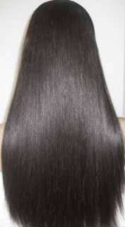 Indian Remy Full Lace Loose Wavy Curly Straight Wig  