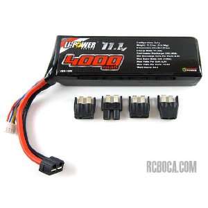  Venom 1580 LiPo 3S 11.1V 4000mAh 20C Uni Plug System Toys 