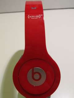 Monster Beats By Dr. Dre Solo HD with ControlTalk RED Special Edition 