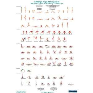  Ashtanga Yoga Primary Series Poster 