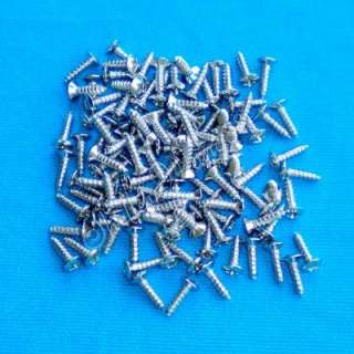 100 Pieces Pickguard Hardware Screws For Guitar Bass 3mm Diameter 12mm 