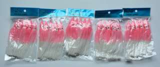 25 NEW Soft Trolling Big Game Skirt Lure Lures Bait 4  