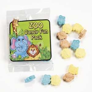 41 Zoo Animals Candy Fun Packs   Candy & Grocery & Gourmet Food