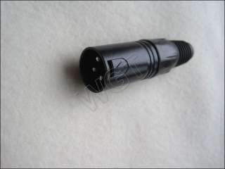 Connector XLR 3 Pin Male Inline Cannon Plug #0552  