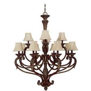  Capital Lighting Chandeliers 4312 12 Light Chandelier 