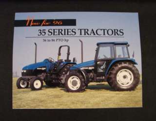 New Holland 4835 5635 6635 7635 Tractor Brochure NH NOS  
