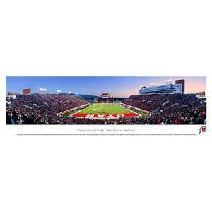  Utah Utes Stadium Unframed Panoramic Picture: Sports 