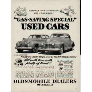  Gas Saving Special, Used Cars  1942 Oldsmobile 