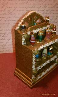 Up for auction is a new 1:12 OOAK Dollhouse Miniature Perfume Display 