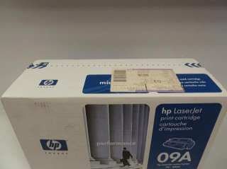 New   Original HP LaserJet 09A 5Si 8000 Print Cartridge C3909A  