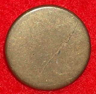 Rare Rich Colour Imported Button 1700s early 1800  