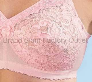 GLAMORISE Bra 1002 SUPPORT SHAPE 36 54 B H Lace Cup NEW  