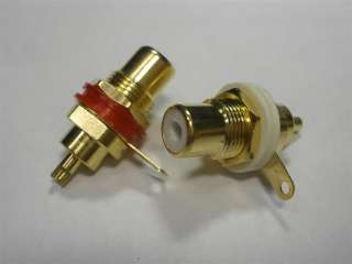 New Phoenix Gold RCA Jacks for MS, MPS and MAC  