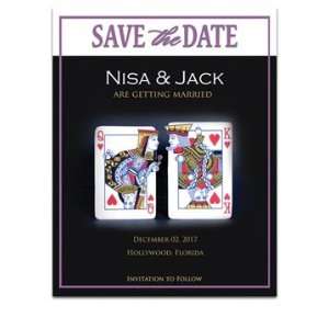    90 Save the Date Cards   Queen & King Passion: Office Products